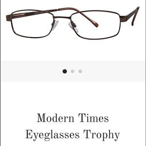 MODERN TIMES TROPHY MATTE BROWN EYEGLASS FRAMES